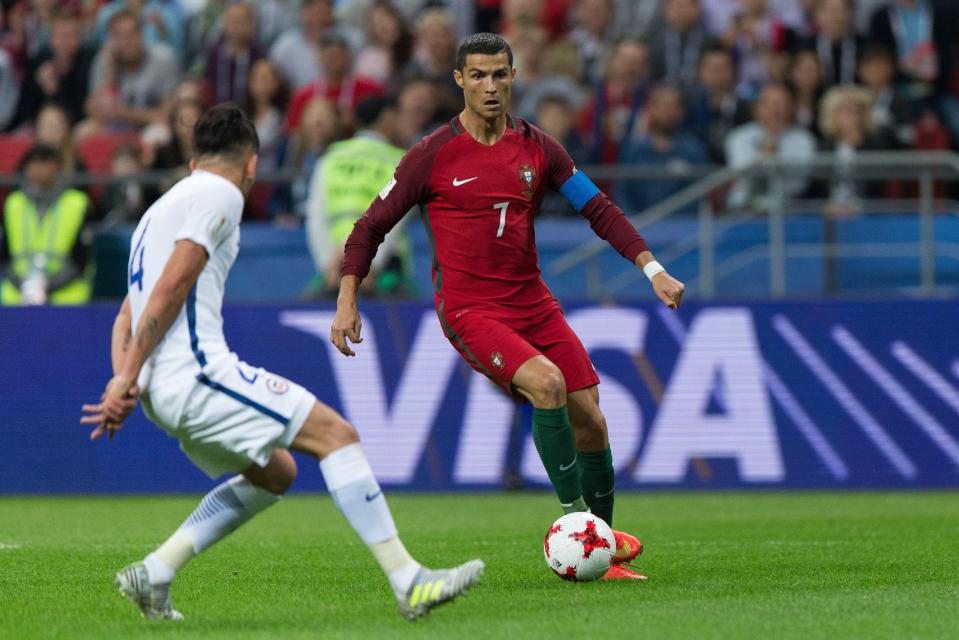  Cristiano Ronaldo is on holiday after Confederations Cup duty