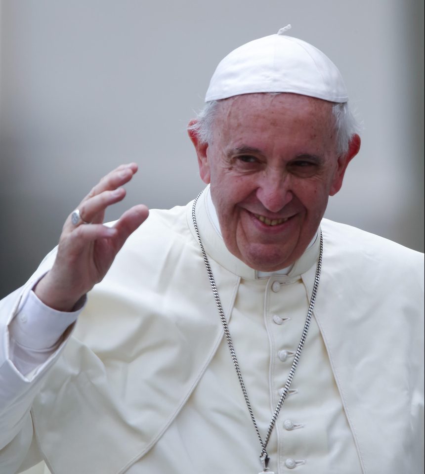  The Pope has backed the parents last week in a dramatic intervention