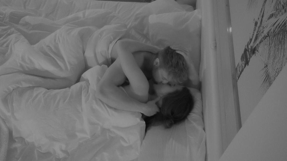  Alex and Montana were very intimate during their time in the villa