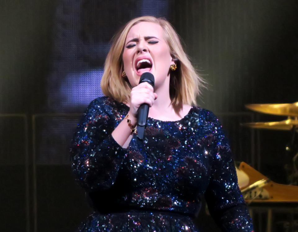  Adele had to cancel her final two Wembley Stadium shows after damaging her vocal cords