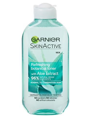  Garnier SkinActive Naturals Aloe Toner has a light, pleasant smell