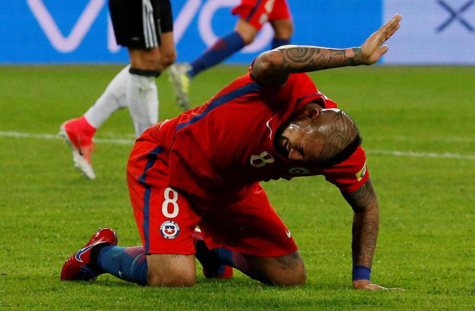  Vidal starred for Chile in the Confederations Cup