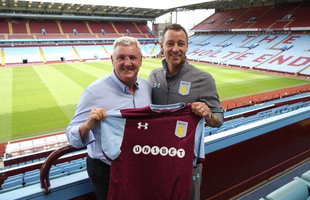 Terry joined Villa after his Chelsea contract expired