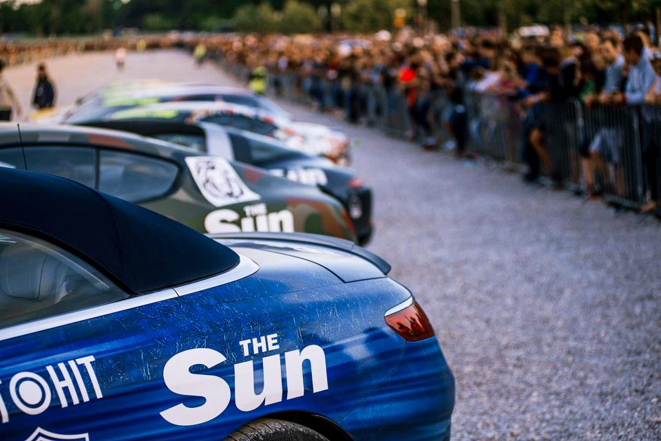  The event is actually all about the charitable Gumball 3000 Foundation, which is partnered with The Sun