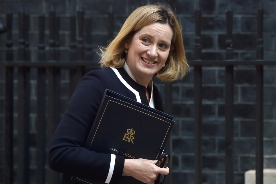 Extremist organisations are posing as charities, says Amber Rudd