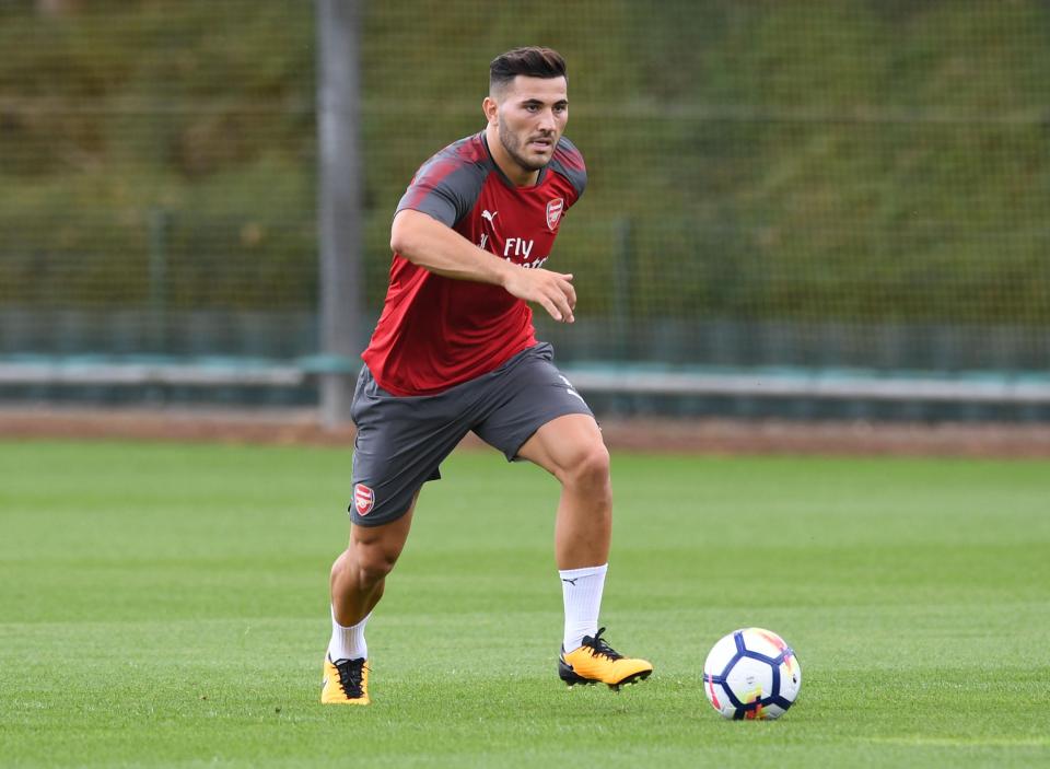  Sead Kolasinac will operate down Arsenal's left flank next season