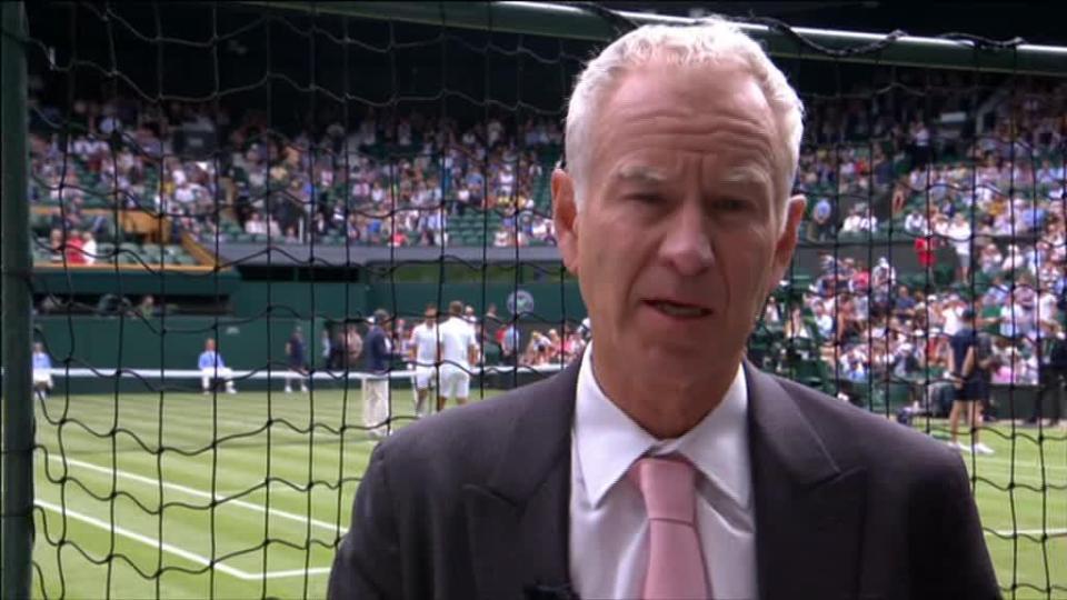  John McEnroe shocked Wimbledon viewers by saying Djokovic was struggling with 'family issues'