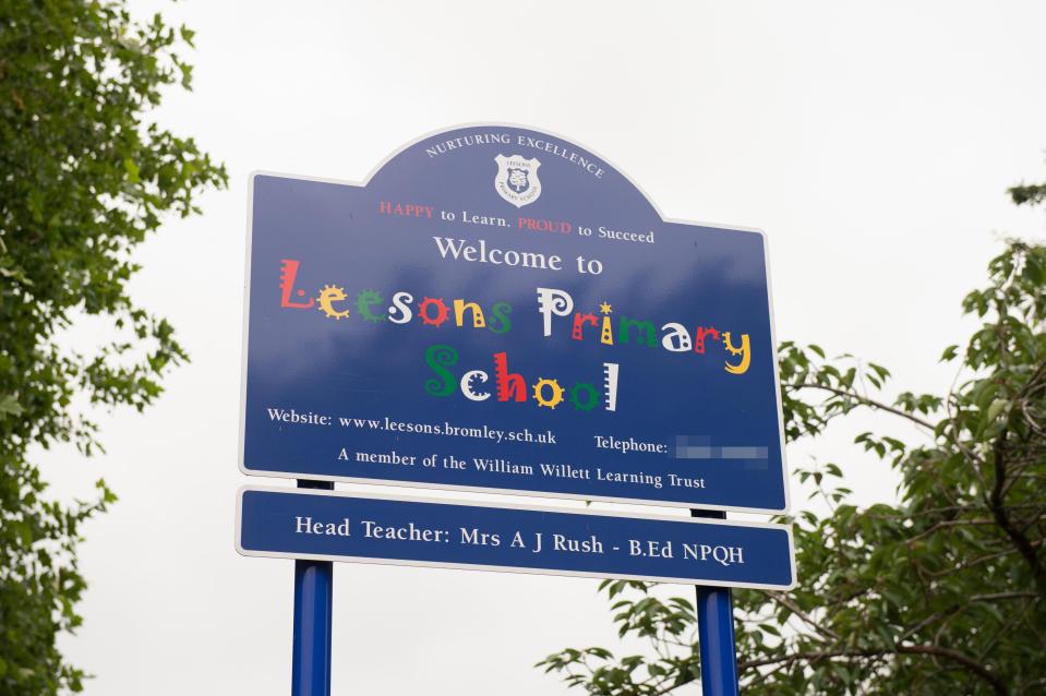  Teachers at Leesons Primary School in Kent are under investigations