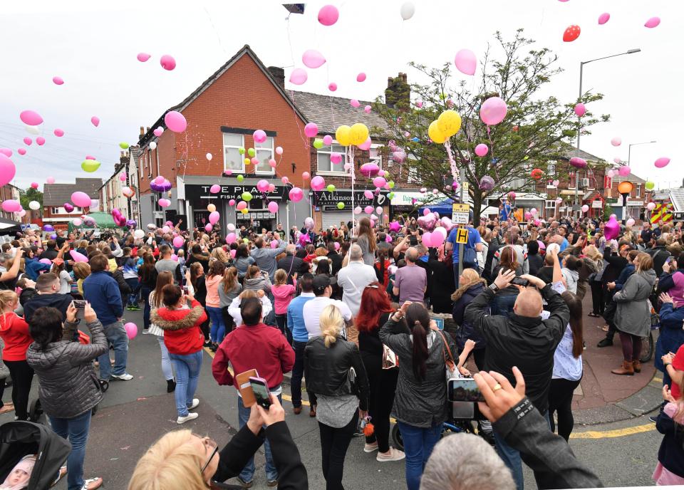  The tragic youngster would have been nine years old and friends and family marked the occasion