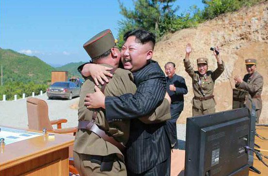 Kim Jong-un is all smiles after his latest missile launch