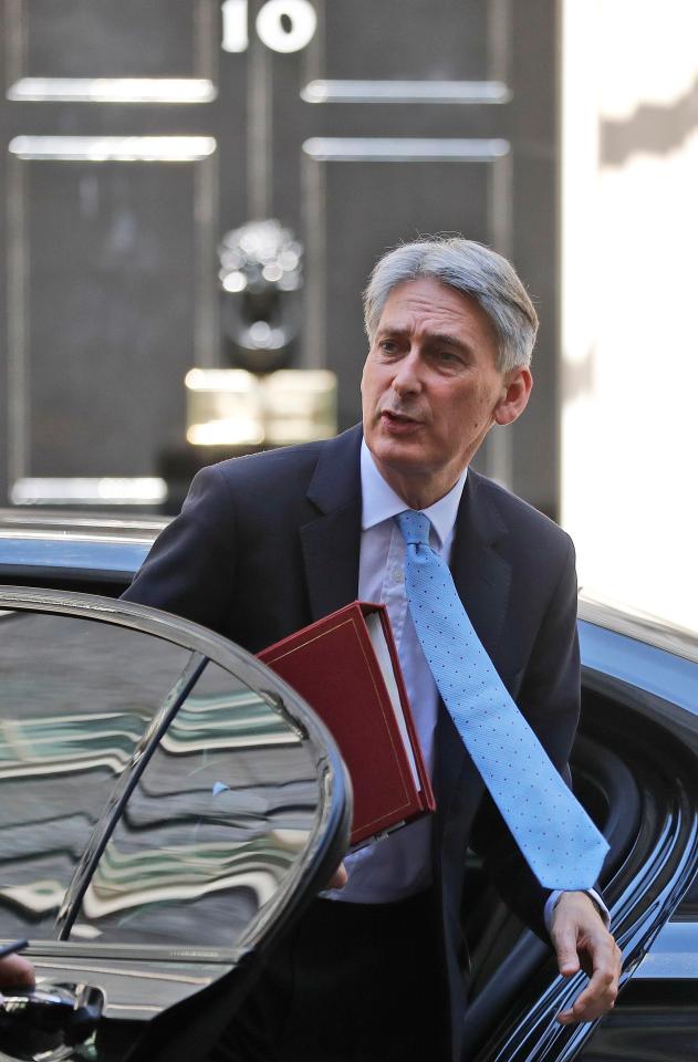  Philip Hammond is at the centre of a Whitehall turf war over post-Brexit trad policy