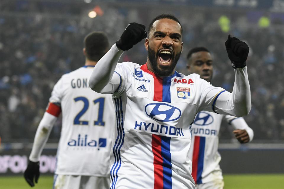  Alexandre Lacazette has moved to Arsenal for a club-record fee from French club Lyon