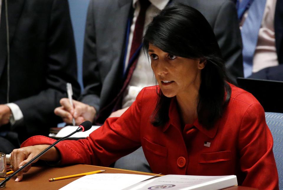  US Ambassador to the UN, Nikki Haley, has said America is ready to use "considerable military forces" in order to stop Kim Jong-un's nukes