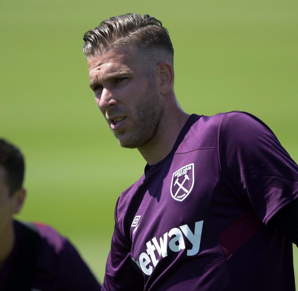  Adrian kept three clean sheets in the last five league games and was the Hammer's top choice keeper at the end of last season