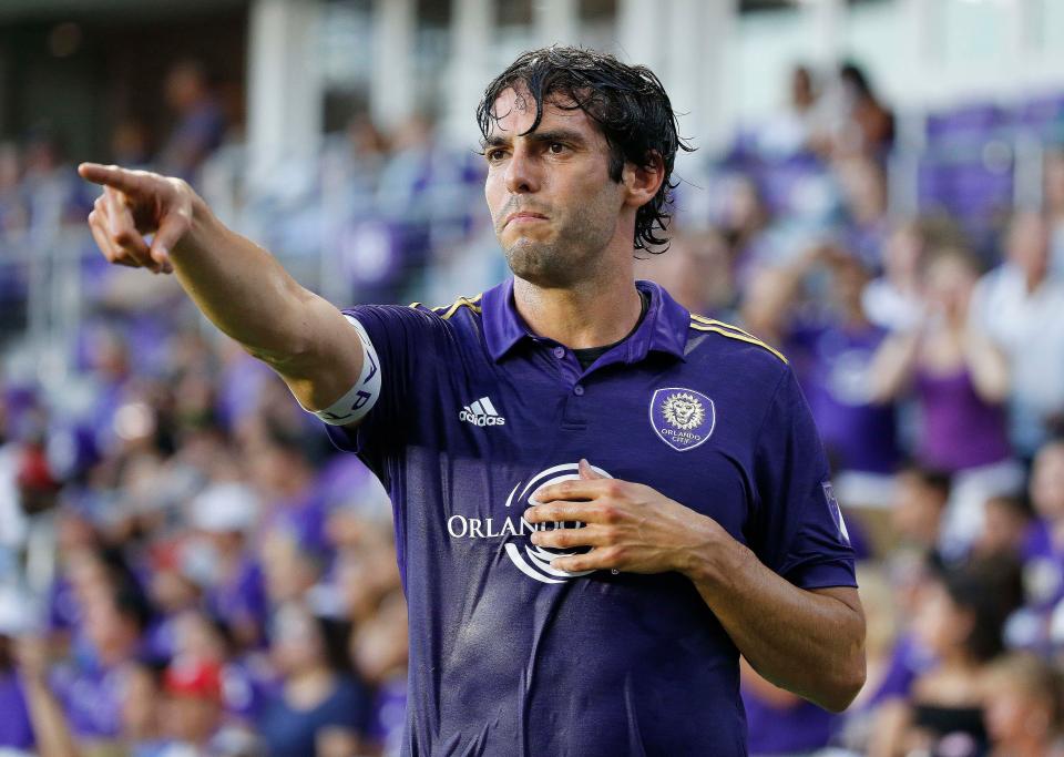  Brazil legend Kaka will also take to the field to play Real Madrid in August