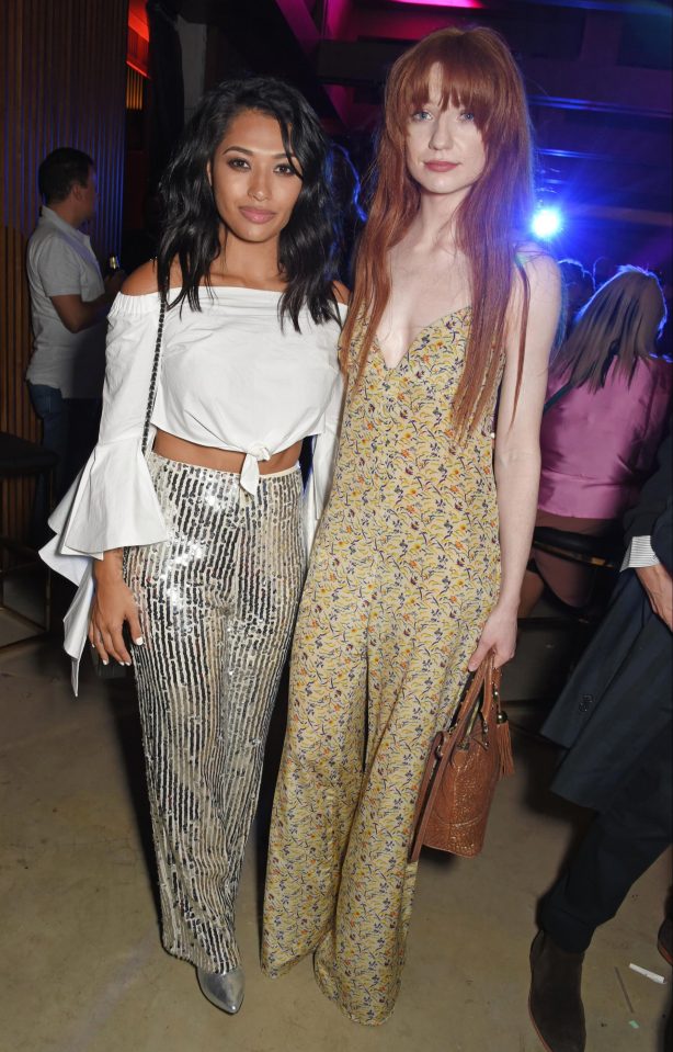  Vanessa White and Nicola Roberts were seen tearing up the dancefloor at this week’s Warner Music and GQ summer party at London’s new hotspot Nobu Shoreditch