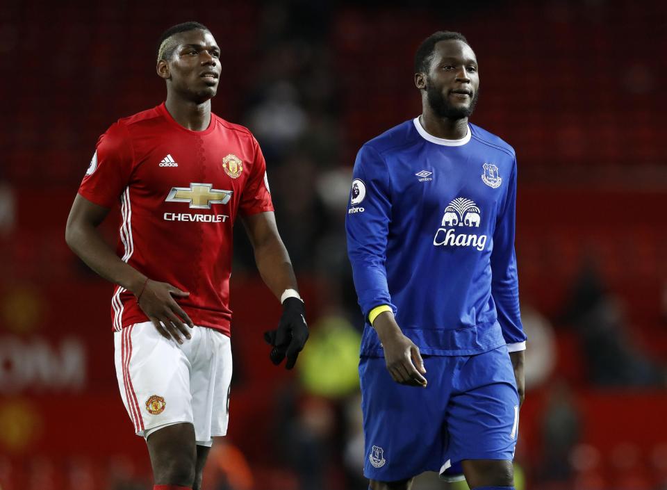  Paul Pogba and Romelu Lukaku are two most-expensive players in Premier League history