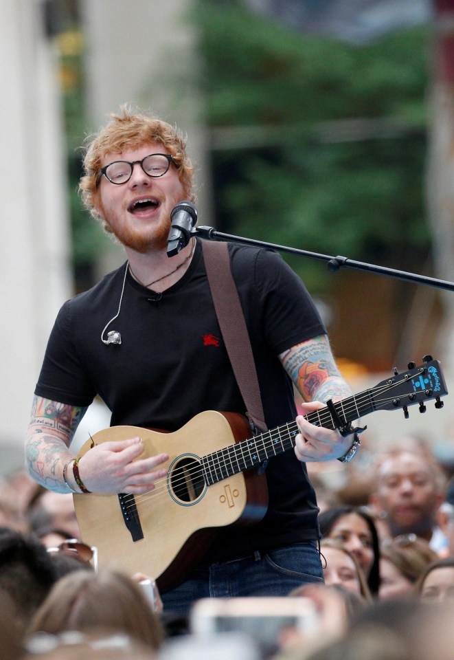 Ed Sheeran is up for this year’s Mercury Prize with his album Divide