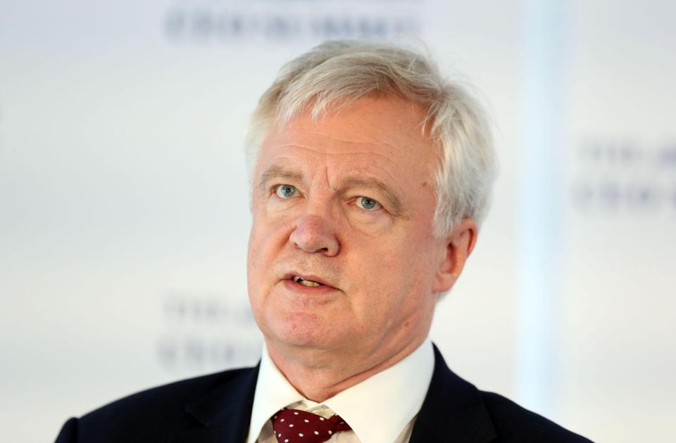  David Davis urged business chiefs to stick with Britain