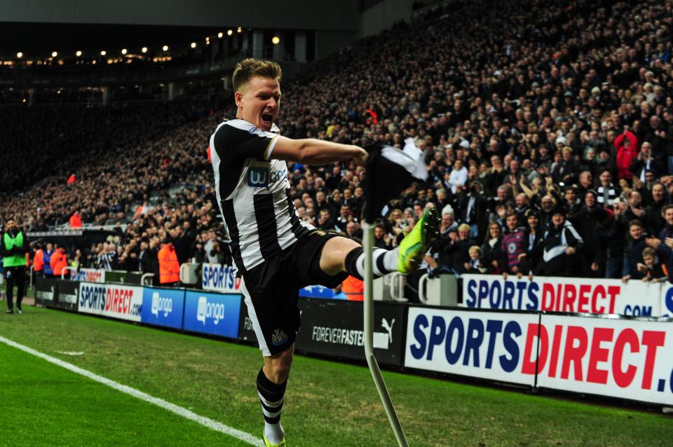  Matt Ritchie was one of Newcastle's most consistent forwards in 2016-17