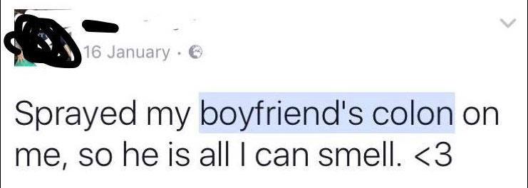  People did a double-take when they read this unfortunate status