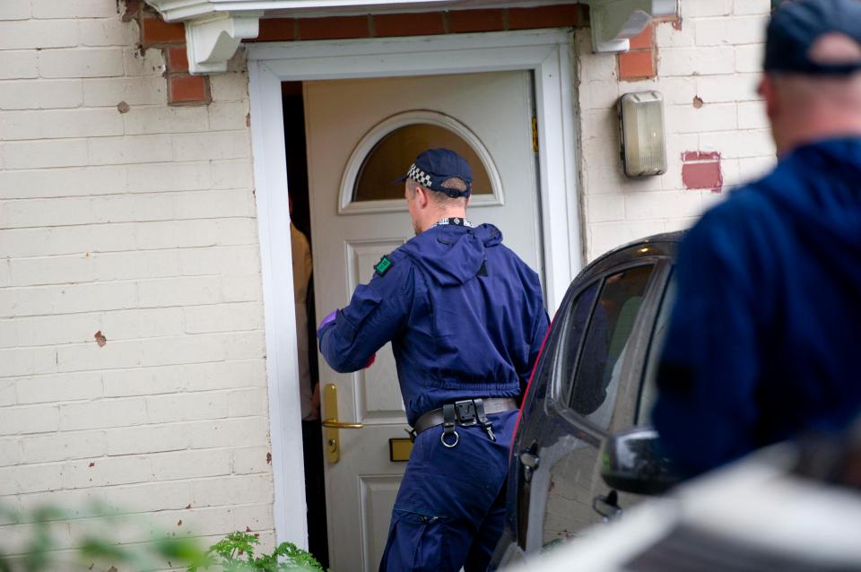  Neighbours said a woman and two teenage boys lived at the address