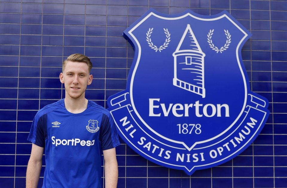  The 18-year-old goes straight into Everton's U23 squad