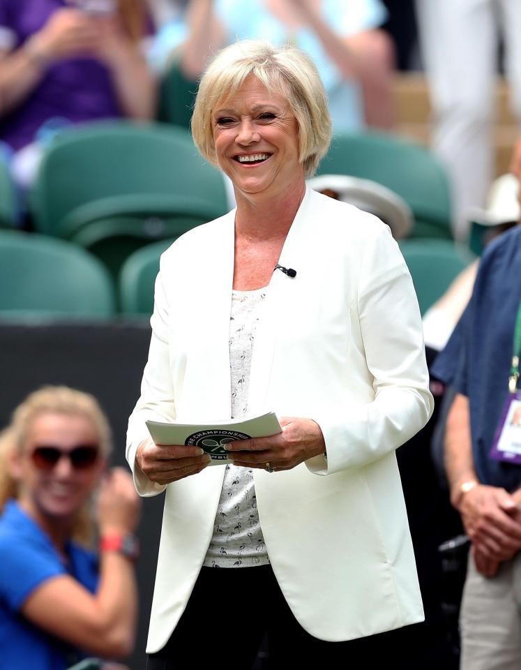  Sue Barker is the highest-earning woman in the sport department