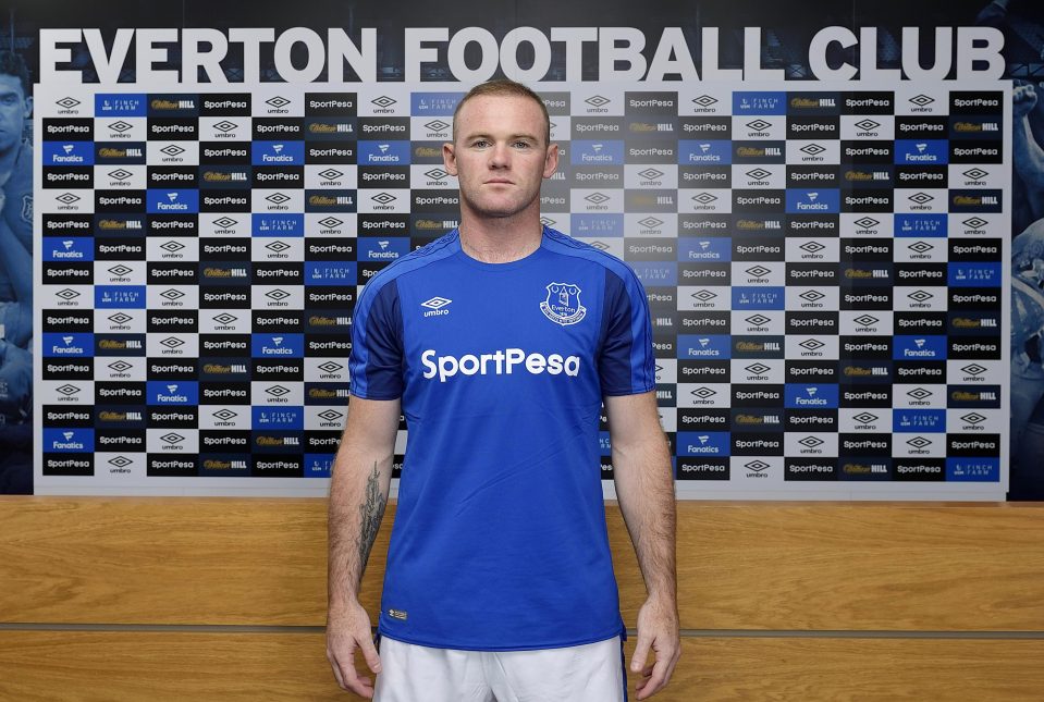  Wayne Rooney has re-signed for Everton after departing Manchester United