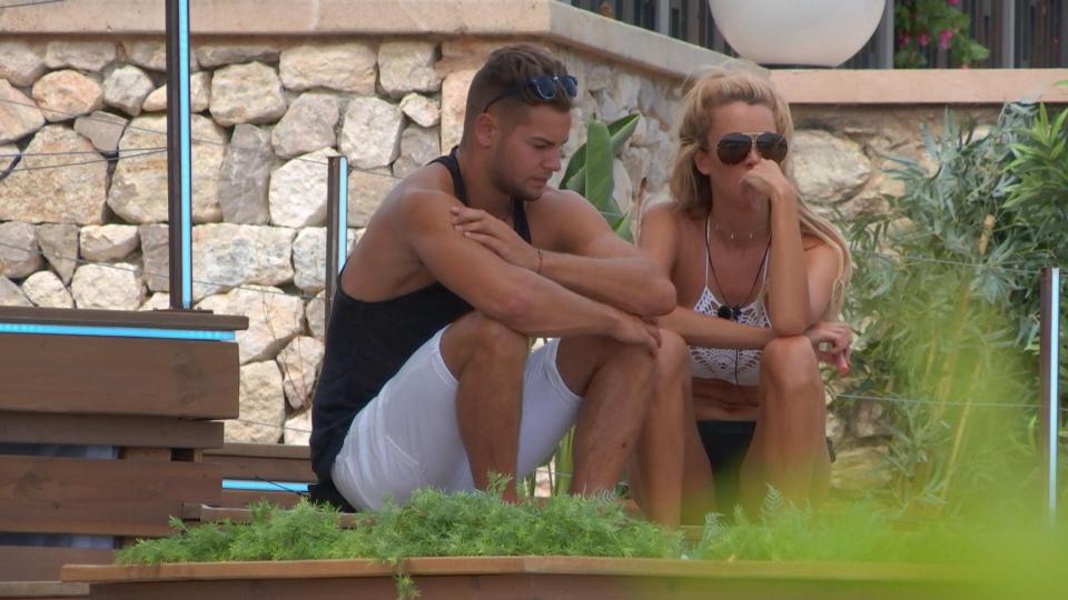  Liv and Chris are on the rocks as she reveals there's something missing