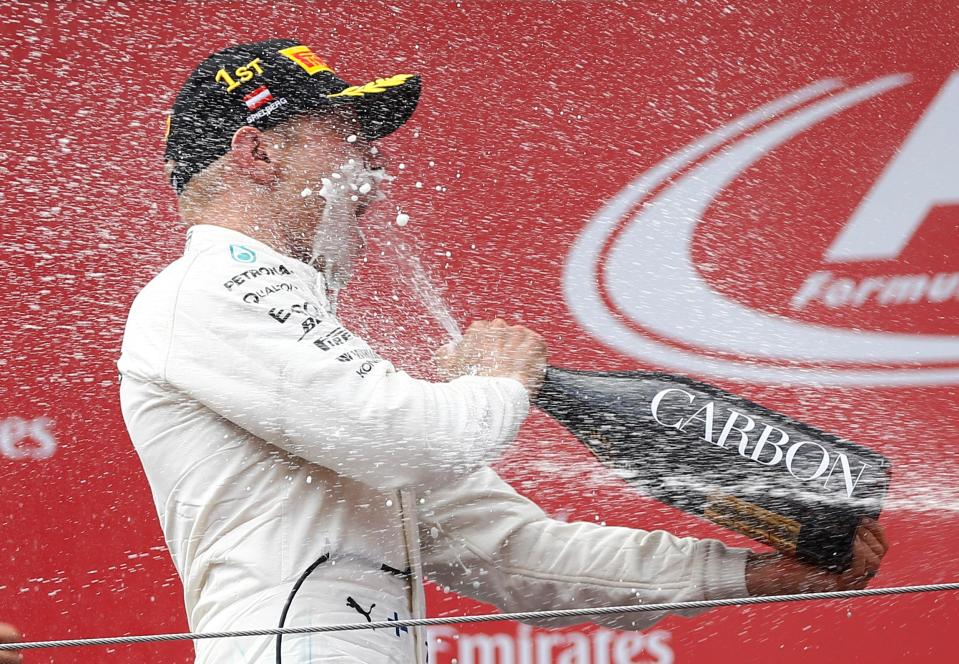  Valtteri Bottas has put himself firmly in the race for the Drivers' Championship