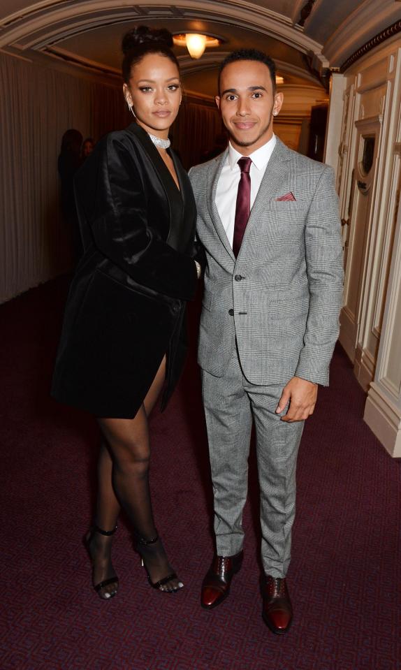  Rihanna was friends with Lewis for several years - and is rumoured to have taken things to the next level in summer 2015