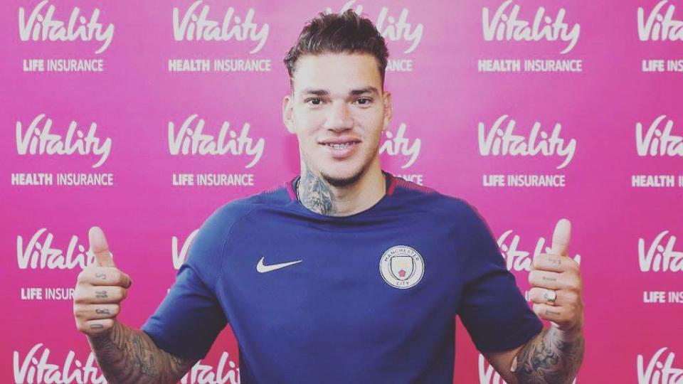  Former Benfica keeper Ederson has also arrived for a big fee