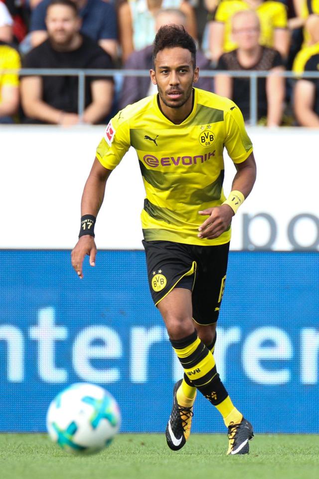  Pierre-Emerick Aubameyang is set to leave Dortmund destined for Chelsea