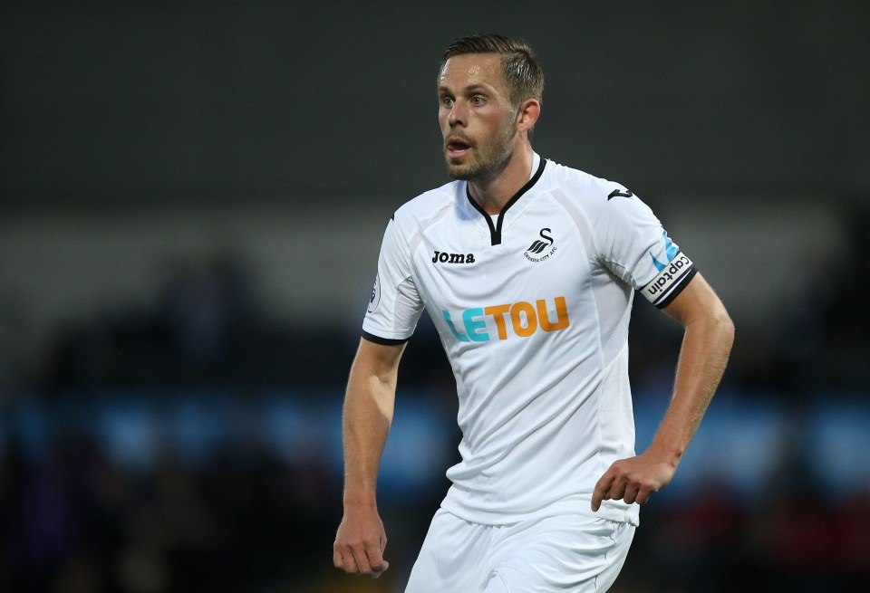 Gylfi Sigurdsson has not boarded the plane for Swansea's pre-season tour of the United States