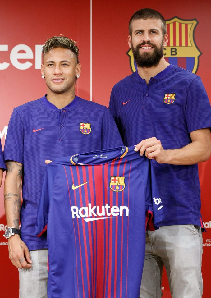  Neymar and Gerard Pique are close friends as well as Barcelona team-mates