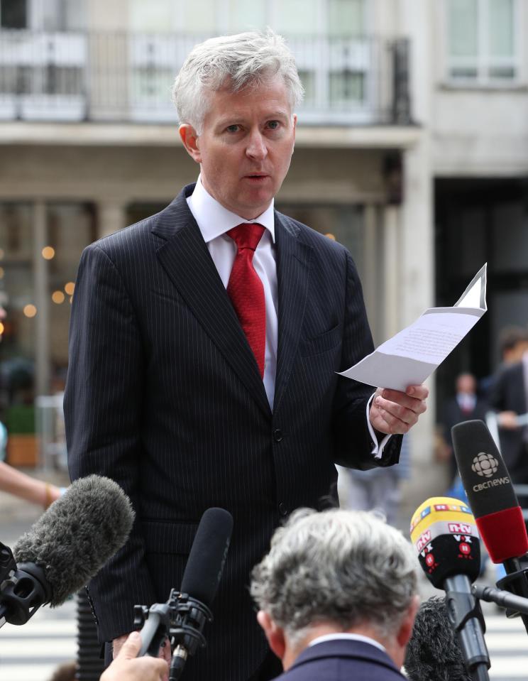  Their spokesman Alasdair Seton-Marsden read a statement outside court saying the family will continue to fight