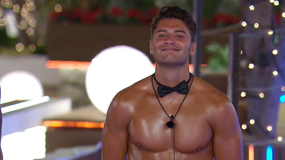  The Love Island lothario caught the eye of newly-single Lottie after she watched him on the reality show