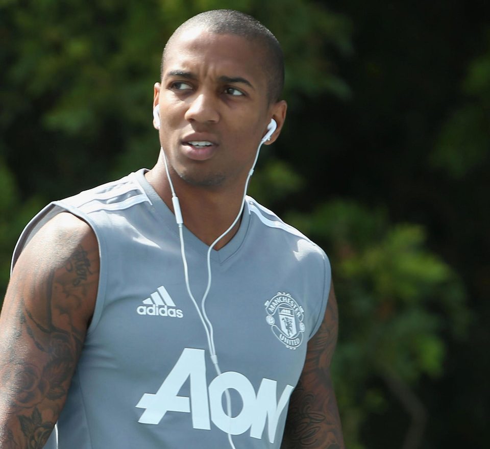  Ashley Young looks like he could stay at Manchester United this season