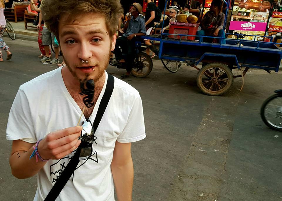  Backpacker Steven Griffiths drowned yesterday while travelling in Cambodia