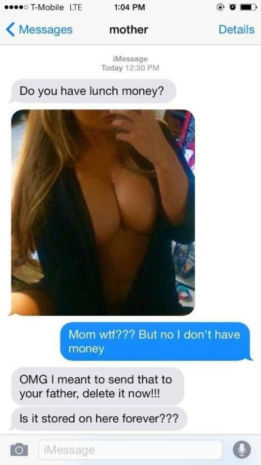  You should always double check before pressing send... and these screenshots prove why