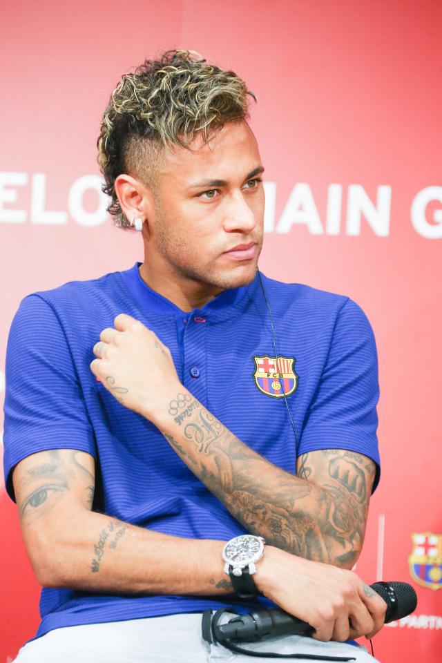  Neymar has played four seasons at Camp Nou scoring 105 goals in 186 appearances