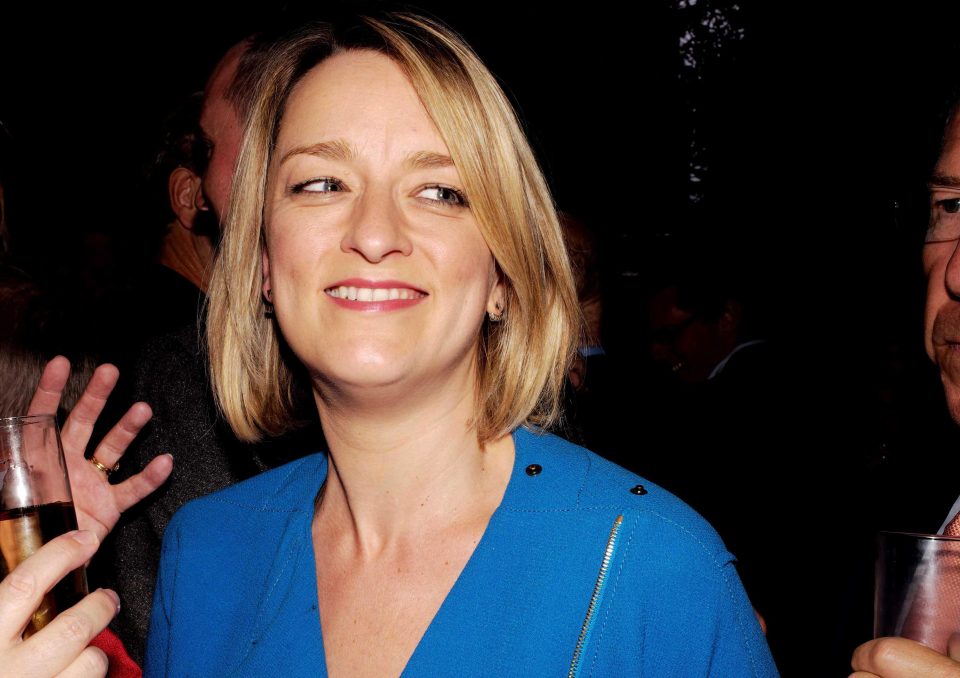  Laura Kuenssberg is seen at The Spectator Summer Party, in Westminster