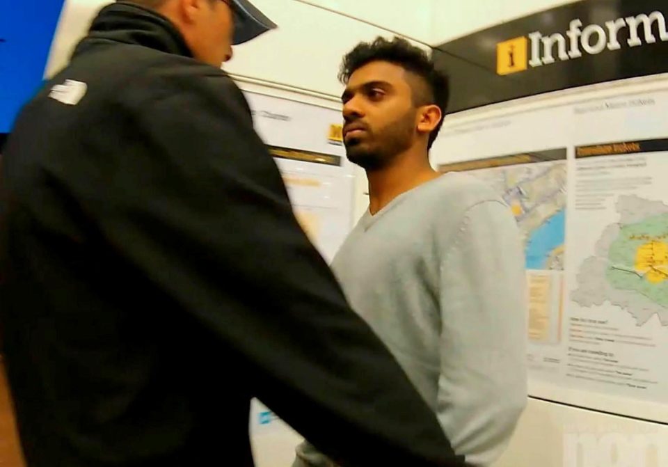  Prasad was confronted at North Shields Metro Station where he thought he was meeting a 12-year-old girl