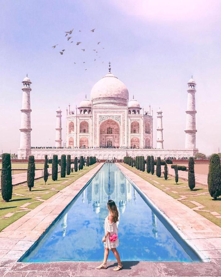  The Taj Mahal snap proved controversial with followers