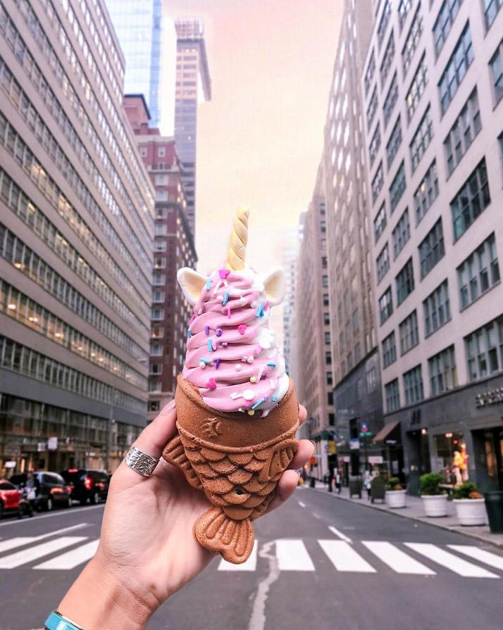  The New York cone came in for similar criticism as people claimed the ice cream shop was too far away from this street