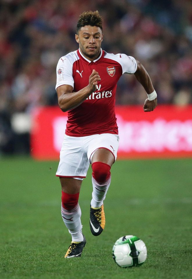  Alex Oxlade-Chamberlain is a shock target for Stoke this summer