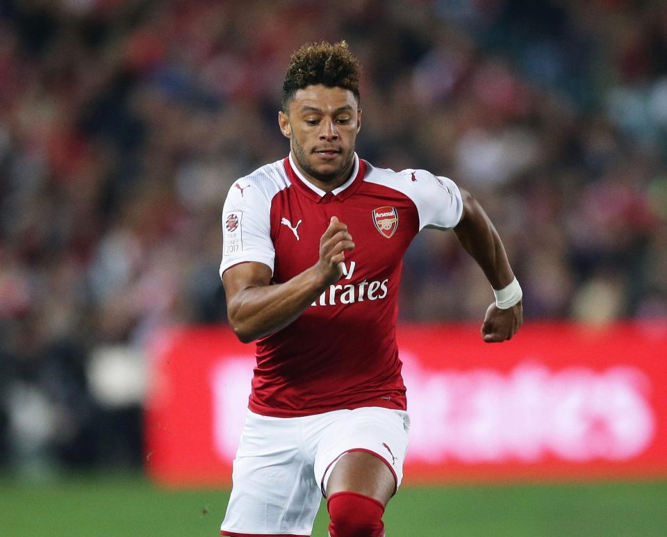 Alex Oxlade-Chamberlain is entering the last year of his contract with Arsenal