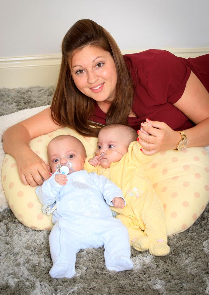  The twins were born under the 24 week abortion limit