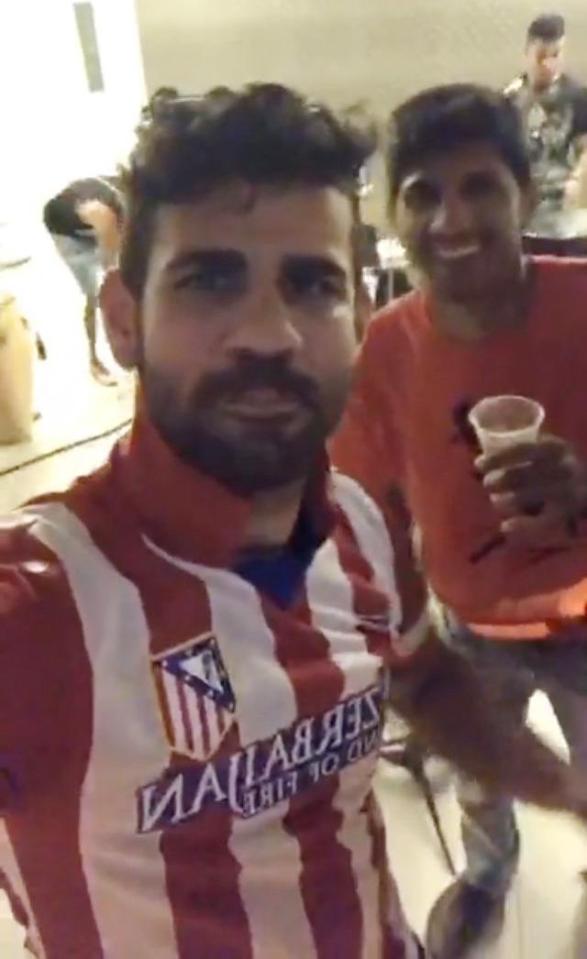  Diego Costa posted a video of himself partying in Lagarto